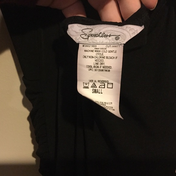 🏆HP🏆 Tie Neck Formal Black Halter Dress - Picture 4 of 5